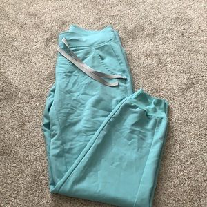 Figs seafoam joggers